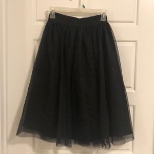Tulle skirt